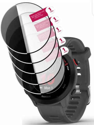 KHWABEEDA Tempered Glass Guard for GARMIN FORERUNNER 65 SMART WATCH TEMPERED GLASS ( PACK OF 5)(Pack of 5)