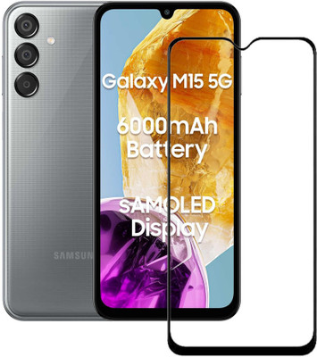 AKSHUD Tempered Glass Guard for Samsung Galaxy M15 5G(Pack of 1)