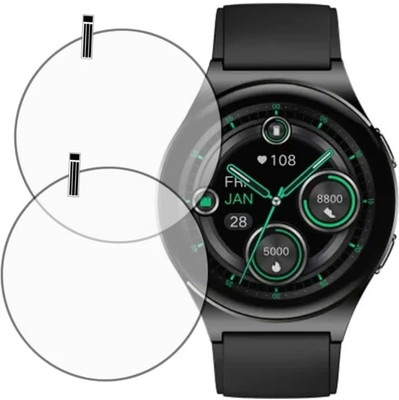 DOWRVIN Tempered Glass Guard for NOISE FIT NOVA SMART WATCH (PACK OF 2)(Pack of 2)