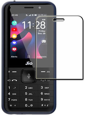 tombik Tempered Glass Guard for 1qz-JioPhone Prima 2 4G-front(Pack of 1)