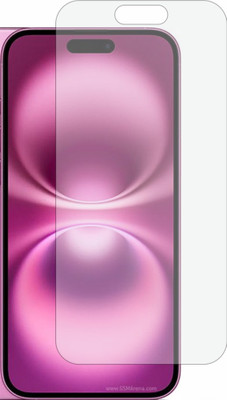 MOBART Tempered Glass Guard for Iphone 16 Plus (Anti Glare Matte)(Pack of 1)