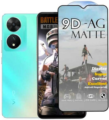 FAIYER BEAT Tempered Glass Guard for Premium matte Tempered Glass For vivo T2 5g(matte finish,Pack Of 1) Advanced gaming matte Full Screen Coverage Screen Protector for vivo T2 5g(Pack of 1)