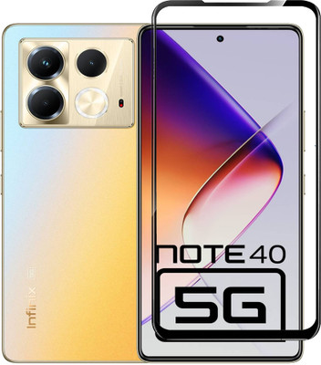 DSCASE Tempered Glass Guard for Infinix Note 40 5G, Infinix Note 40(Pack of 1)