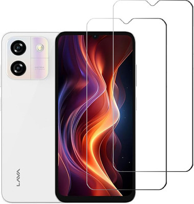 KARTRAY Tempered Glass Guard for LAVA Yuva Star(Pack of 2)
