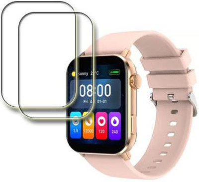 MUTAALI Tempered Glass Guard for Fire Boltt Ninja Bell smart watch(Pack of 2)