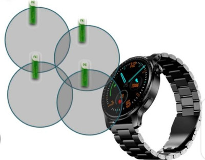 DOWRVIN Tempered Glass Guard for BOAT ULTIMA PRIME 1.43 SMART WATCH TEMPERED GLASS (PACK OF 4)(Pack of 4)