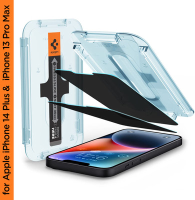 Spigen Tempered Glass Guard for Apple iPhone 14 Plus / Apple iPhone 13 Pro Max(Pack of 2)