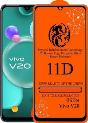 Corning Gorilla Tempered Glass Guard for Vivo V20 SE(Pack of 1)