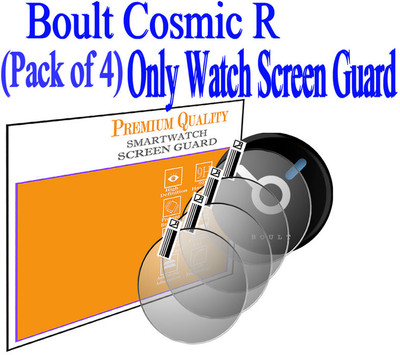 HIDEOUS Tempered Glass Guard for Boult Cosmic R(Pack of 4)