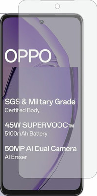 Fasheen Tempered Glass Guard for Oppo A3 4G CPH2669 (Anti Glare Matte)(Pack of 1)