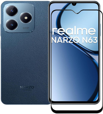 AKSHUD Tempered Glass Guard for realme Narzo N63 5G(Pack of 1)
