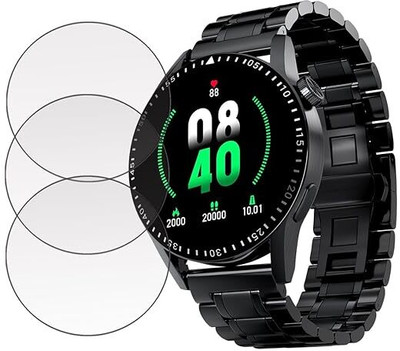 LIGHTWINGS Screen Guard for Fire Boltt Talk 2 Pro Ultra 1.39 Smartwatch (P-3)(Pack of 3)