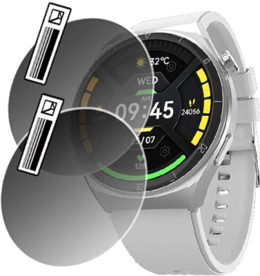 ZIDZEE Tempered Glass Guard for BEATXP VEGA X 1.43 SMART WATCH TEMPERED GLASS(P-2)(Pack of 2)