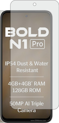TELTREK Impossible Screen Guard for Lava Bold N1 Pro (Matte Finish)(Pack of 1)