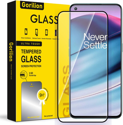 Gorilion Tempered Glass Guard for OnePlus Nord CE 5G(Pack of 1)