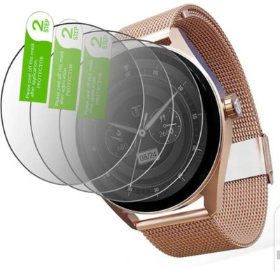 DB Tempered Glass Guard for TITAN CREST 1.43 SMART WATCH TEMPERED GLASS (PACK OF 3)(Pack of 3)