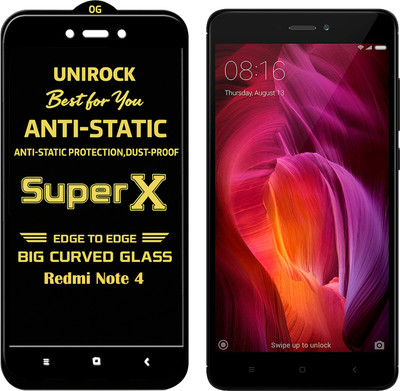 Unirock Tempered Glass Guard for Mi Redmi Note 4(Pack of 1)