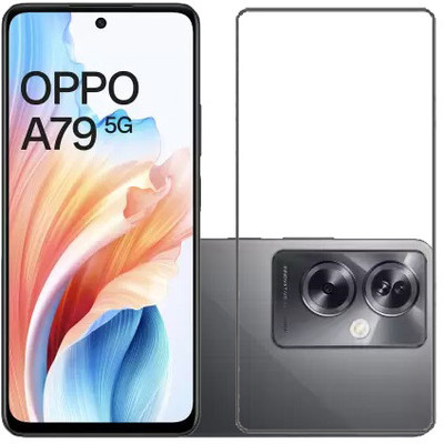 HOBBYTRONICS Tempered Glass Guard for OPPO A79 5G, OPPO A79(Pack of 1)