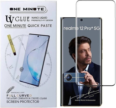 MAFAI Tempered Glass Guard for REALME 12 PRO, REALME 12 PRO PLUS, REALME 11 PRO 5G Advanced Border Less Full Edge to Edge UV Screen Protector and Easy Installation Kit.(Pack of 1)