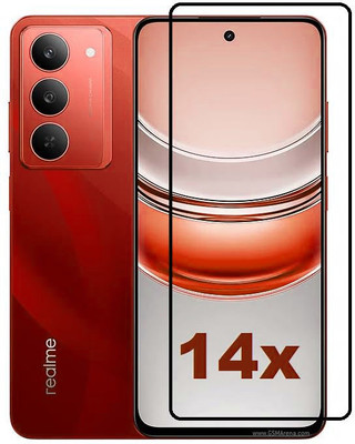 ASMANTIC Tempered Glass Guard for Realme 14x 5G(Pack of 1)