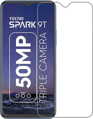 INFINITYWORLD Tempered Glass Guard for Tecno Spark 9T(Pack of 1)