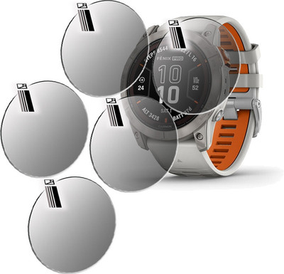 daffin Tempered Glass Guard for Garmin Fenix 7 Pro(Pack of 5)