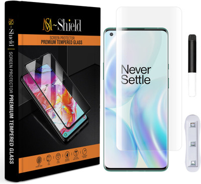 MS-Shield Tempered Glass Guard for OnePlus 8(Pack of 1)