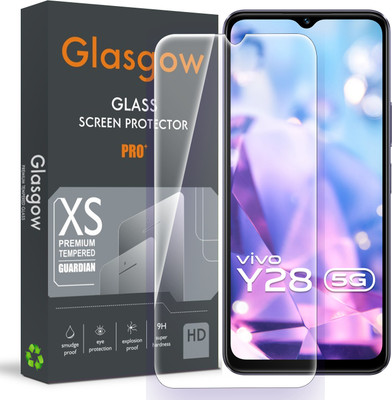 Glasgow Tempered Glass Guard for Vivo Y28 5G, Vivo Y28s, Vivo Y28e(Pack of 1)