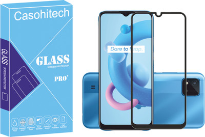 casohitech Tempered Glass Guard for Realme C11(Pack of 2)