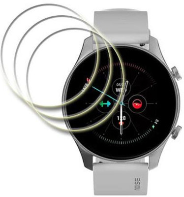 MUTAALI Tempered Glass Guard for Noise NoiseFit Evolve 2 smartwatch(Pack of 3)