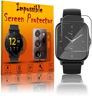 FCS Edge To Edge Screen Guard for Amazfit Gts 2E(Pack of 2)