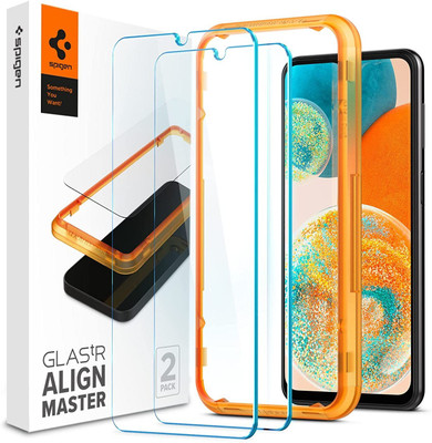 Spigen Tempered Glass Guard for Samsung Galaxy A23 / A23 5G(Pack of 2)