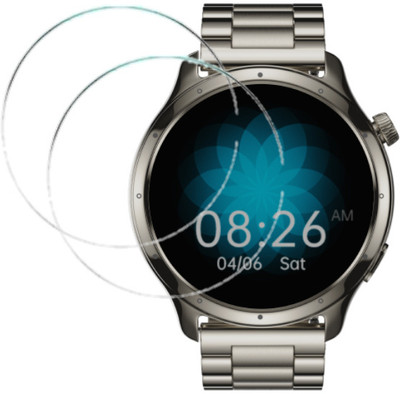 MUTAALI Tempered Glass Guard for NoiseFit Mettle Smartwatch(Pack of 2)