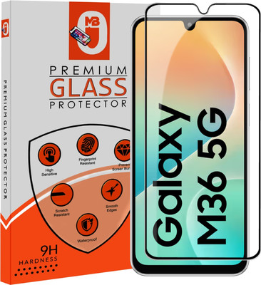 Maxboost Tempered Glass Guard for Samsung Galaxy M36 5G Premium Screen Protector Guard with Easy Installation Kit(Pack of 1)