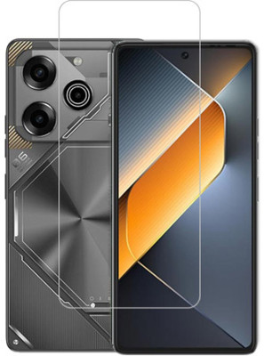 RCHJV Tempered Glass Guard for TECNO Pova 6 Pro(Pack of 1)