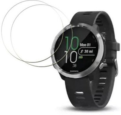 MUTAALI Tempered Glass Guard for Garmin Forerunner 645 smartwatch(Pack of 2)
