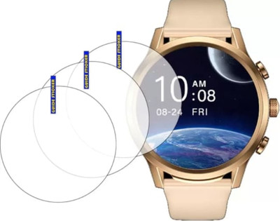 DOWRVIN Tempered Glass Guard for FIRE-BOLTT INFINITY SMART WATCH ( PACK OF 3)(Pack of 3)