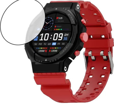 KHWABEEDA Tempered Glass Guard for FIRE - BOLTT QUEST SMART WATCH(Pack of 1)