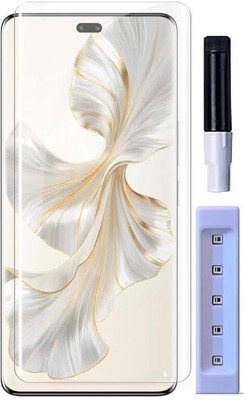 VZZR Tempered Glass Guard for Honor 200 Pro, Honor 200 Pro 5G - Borderless Tempered Glass Screen Protector with Easy Installation Kit(Pack of 1)