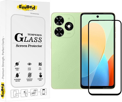 EmBed Tempered Glass Guard for Tecno Spark Go 2024(Pack of 1)