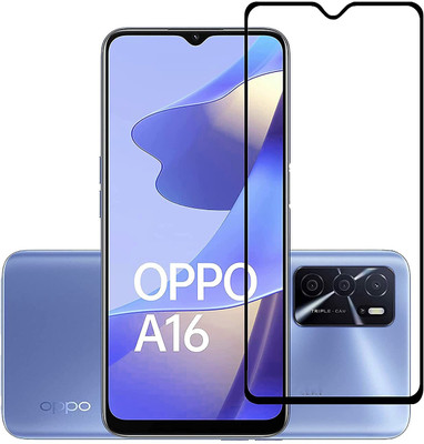 ASMANTIC Tempered Glass Guard for Oppo A16(Pack of 1)
