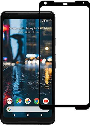 ALFA URBAN Tempered Glass Guard for Google Pixel 2 XL Edge To Edge HD+ Tempered Glass Full Screen Coverage with Easy Installation(Pack of 1)