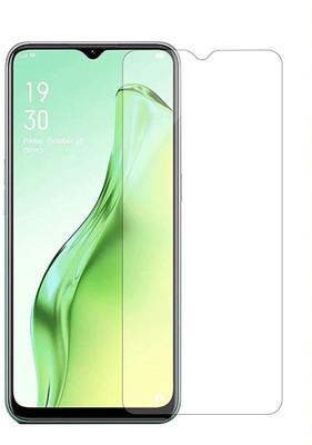 9H Tempered Glass Guard for Oppo A12-- 9H Transparent Glass(Pack of 1)
