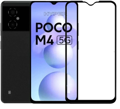 Mobling Tempered Glass Guard for Xiaomi Poco M4 5G(Pack of 1)