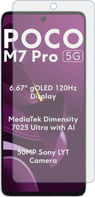 TELTREK Impossible Screen Guard for Poco M7 Pro 5G 2409FPCC4I(Pack of 1)
