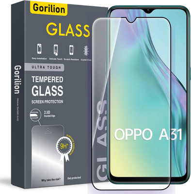 Gorilion Tempered Glass Guard for Oppo A31(Pack of 1)