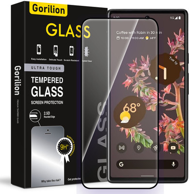 Gorilion Tempered Glass Guard for Google Pixel 6 5G(Pack of 1)