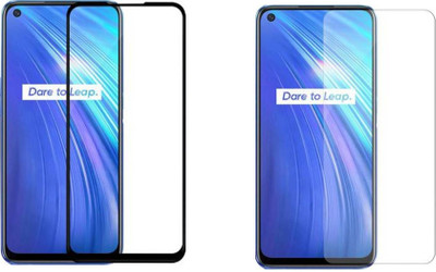 SRT Tempered Glass Guard for Realme 6(Pack of 2)