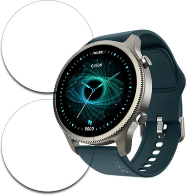MUTAALI Tempered Glass Guard for Noise NoiseFit Halo smartwatch(Pack of 2)