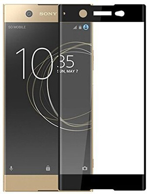 CONNECTPOINT Edge To Edge Tempered Glass for Sony Xperia XA1 Plus(Pack of 1)